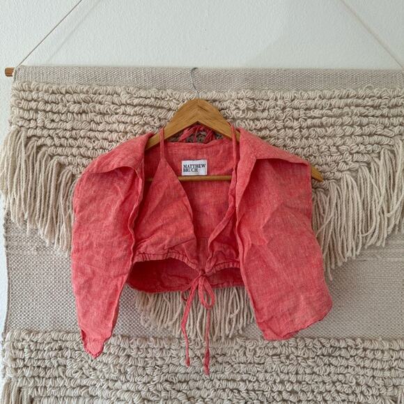 Matthew Bruch Vest with Triangle Top - Picture 2 of 5